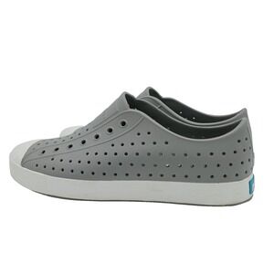 Native Jefferson Shoes Silver Gray Women's Size 10, Men's Size‎ 11